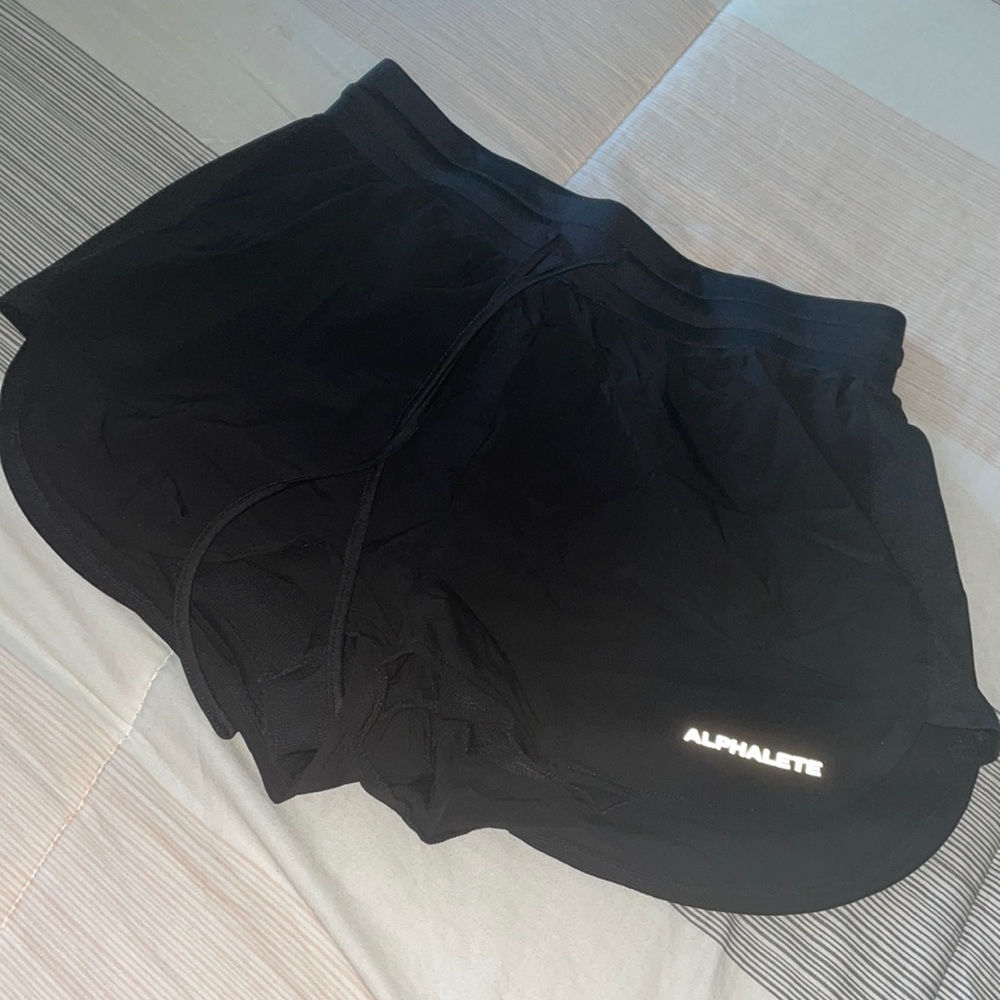 Brand New with Tags Black Alphalete Shorts
